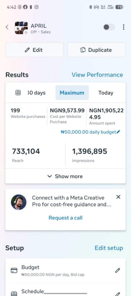 FACEBOOK ADS NWITH NGOZI BERNARD